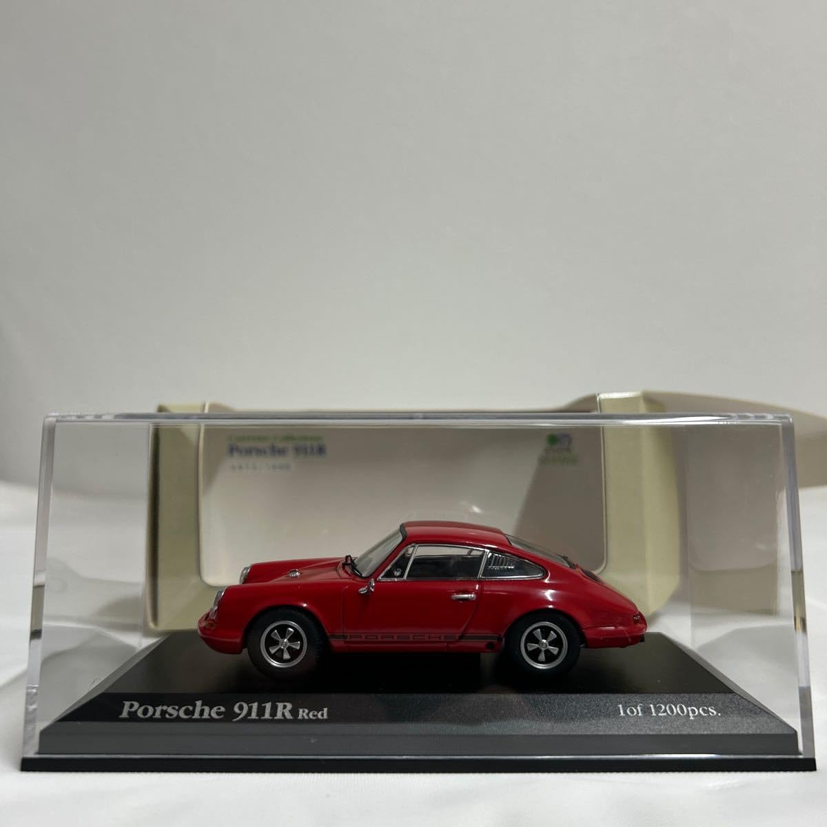 Amazon | 限定車 Corretto Collezione 1/43 PORSCHE 911R Red ミニカー